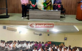 இந்திரா கணேசன் கல்வி நிறுவனத்தில் ‘மருத்துவத் தொழில்முனைவு’ குறித்த சிறப்புச் சொற்பொழிவு!