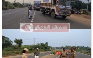 திருச்சி–தஞ்சை சாலை நெரிசல் தீர்வு: அமைச்சர் அன்பில் மகேஸ் ஆய்வு; பணிகள் தொடக்கம்