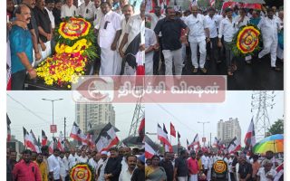 மொழிப்போர் தியாகிகளுக்கு அமமுக சார்பில் மலர்வளையம் வைத்து வீரவணக்கம்