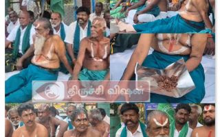 விவசாயிகள் மலம் திண்ணும் போராட்டம் – அவலம்