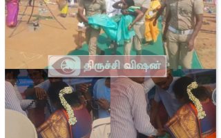 பொங்கல் வைத்த பெண் மயங்கி விழுந்தார் முன்னாள் கவர்னர்  தமிழிசை சௌந்தரராஜன் முதலுதவி