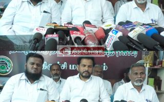 இஸ்லாமியர்களுக்கு பாதுகாப்பு  அரணாக திமுக விளங்குகிறது – தமிழ்நாடு தவ்ஹீத் ஜமாத் பொதுச் செயலாளர் முஜிபுர் ரஹ்மான் பேட்டி