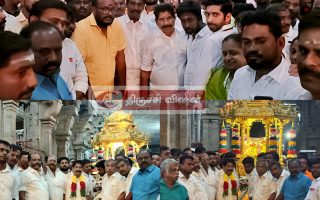 விஜய் முதல்வராக தங்கத்தேர் இழுத்த முன்னாள் அமைச்சர்.