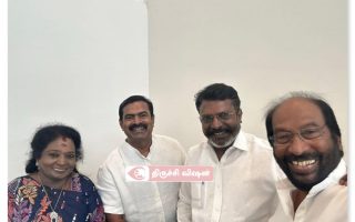 திருச்சிராப்பள்ளி சர்வதேச விமான நிலையம்த்தில் எதிர்பாராத சந்திப்பு