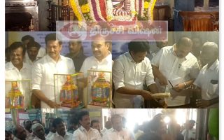 மலைக்கோட்டை கோயிலுக்கு ரூ57 லட்சம் செலவில் புதிய தேர்