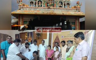 சமயபுரம் மாரியம்மன் கோயிலில் ரூ. 20 லட்சத்தில் ‘இரட்டை பூட்டு அறை’: கட்டுமானப் பணி தொடக்கம்!