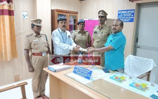 திருவெறும்பூர்: ஆவணமின்றி கொண்டு வந்த ₹55,600 பறிமுதல்!