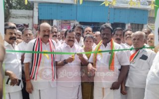 அம்மா மண்டபம் சாலையில் அதிமுக தேர்தல் பணிமனை திறப்பு விழா