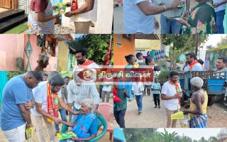 திருவெறும்பூர்: ‘மக்களைத் தேடி பரப்புரை’ – அடிப்படை வசதிகள் குறித்து நாம் தமிழர் கட்சியினர் கேட்டறிந்தனர்!