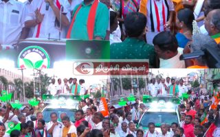 ஸ்ரீரங்கத்தில் ஆர். மனோகரன் பிரசாரம் தொடக்கம்: “அடிமனை பிரச்சனைக்கு தீர்வு காண்பேன்” என உறுதி!