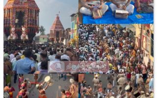 திருச்சி திருவானைக்காவல் தேரோட்டம்