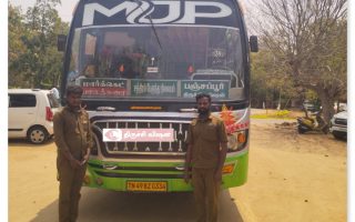 பொதுமக்களுக்கு இடையூறு ஏற்படுத்திய பேருந்து ஓட்டுநருக்கு ₹1500 அபராதம்