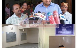 திருவெறும்பூரில் தேர்தல் முன்னேற்பாடு பணிகள் குறித்து கலெக்டர் சரவணன் ஆய்வு