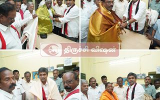 சமூக அரசியல் தலைவர்களை சந்தித்து ஆதரவு கோரும் பாரிவள்ளல்
