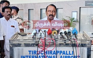 திருச்சி விமான நிலையத்தில் த.வெ.க தலைமை ஒருங்கிணைப்பாளர் செங்கோட்டையன் பேட்டி