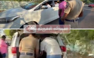 மகேஸ் பொய்யாமொழியின் வாகனத்தில் தேர்தல் பறக்கும் படையினர் சோதனை