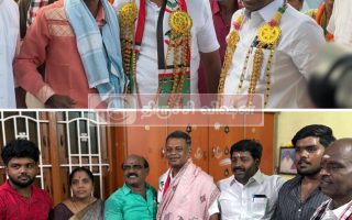 திருச்சி கிழக்கில் க. ராஜசேகரன் சூறாவளி பிரச்சாரம்