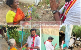 பத்தலப்பேட்டையில் ஜல்லிக்கட்டு ராஜேஷ் தீவிர தேர்தல் பரப்புரை