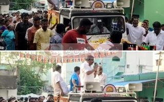 திருச்சி மேற்கு தொகுதியில்   அமைச்சர் கே.என்.நேரு தீவிர வாக்கு சேகரிப்பு