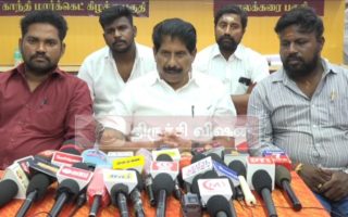 தவெகவினரை விலைக்கு வாங்க எதிரிகள் துடிக்கின்றனர் – திருச்சியில் கு.ப.கி பேட்டி