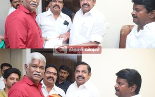 யாதவர்களுக்கு 6 தொகுதிகள்: எடப்பாடி கே.பழனிசாமிக்கு எம்.திருவேங்கடம் யாதவ் நேரில் நன்றி!