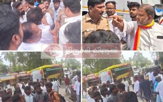 லால்குடியில் டோக்கன் விநியோகம் சர்ச்சை – அதிமுக வேட்பாளர் மீது குற்றச்சாட்டு