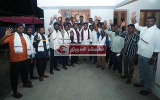 வேட்பாளர் பாரிவள்ளல் முன்னிலையில் திமுகவில் இணைந்த தவெக கட்சியினர்