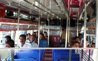 தனியார் பேருந்துகளில் கேமரா