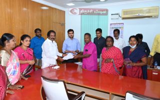 திருச்சி மாநகராட்சி மேயர் தலைமையில் பொதுமக்கள் குறைதீர்கும் கூட்டம்