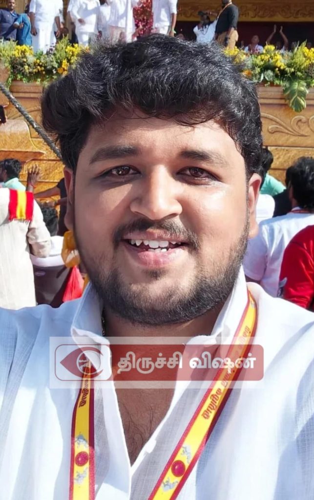 அதிக வட்டி ஆசை காட்டி 20 கோடி சுருட்டிய தவெக நிர்வாகி: கைது செய்த புதுக்கோட்டை காவல்துறை.