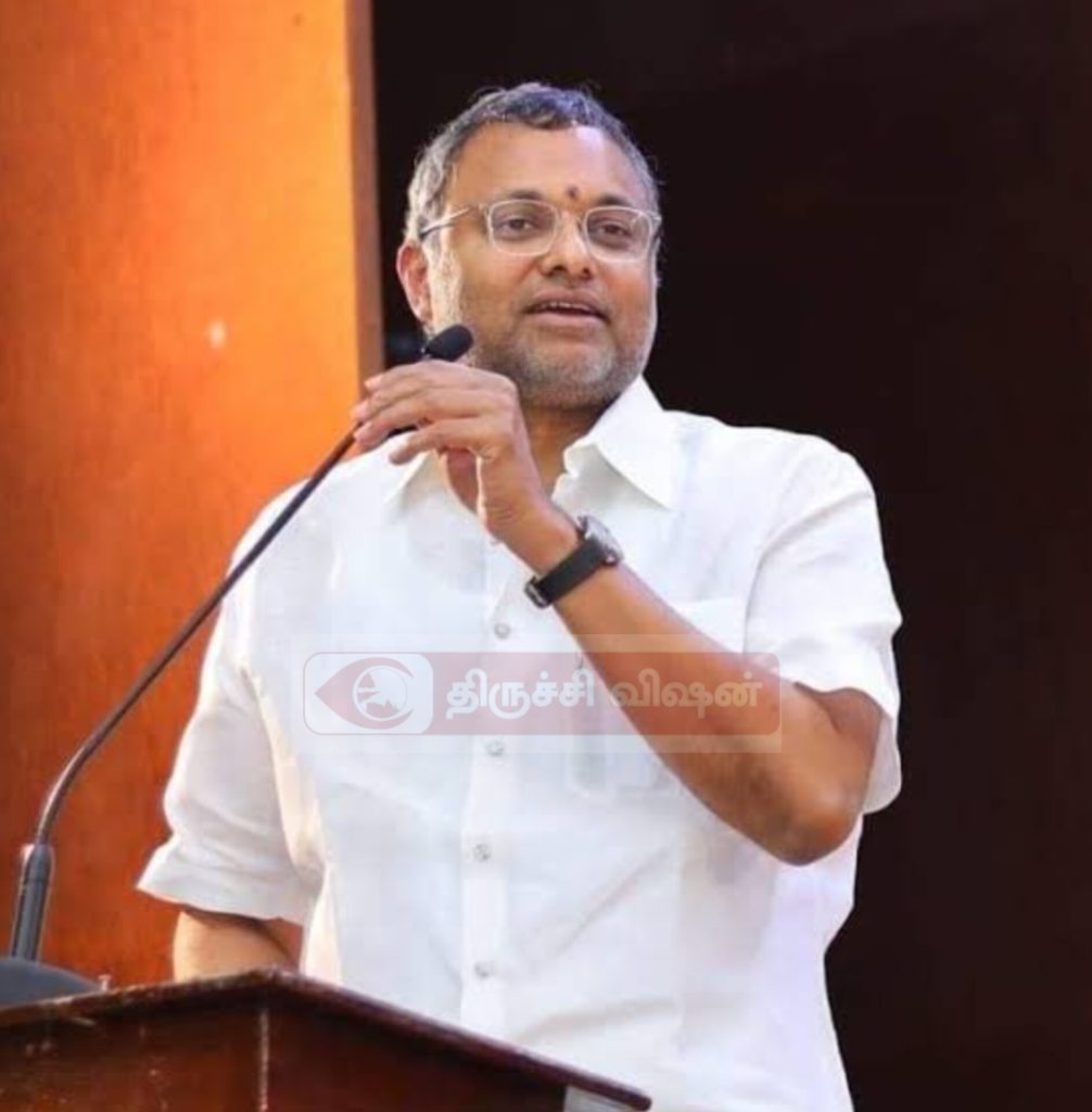 அதிமுக இல்லாமல் ஐந்து ஆண்டு இந்த தவெக அரசு இயங்கும் – திருச்சியில் எம்.பி கார்த்திக் சிதம்பரம் பேட்டி