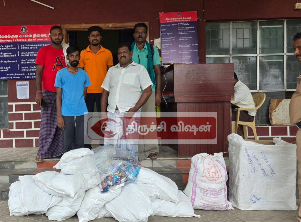 லால்குடியில் 107 கிலோ குட்கா பறிமுதல்: இருவர் கைது!