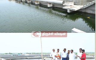 பஞ்சப்பூர் 100 MLD சுத்திகரிப்பு நிலையம் மேயர் ஆய்வு