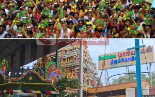 மணப்பாறை வேப்பிலை மாரியம்மன் கோவில் சித்திரை திருவிழா – பல்லாயிரக்கணக்கான பக்தர்கள் பால்குட விழாவில் பங்கேற்பு