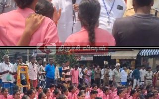 அமைச்சர் ரமேஷ், ரவிசங்கர் – சீதாலட்சுமி மரண போராட்டக்காரர்களுடன் பேச்சு