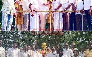 திருச்சியில் நேரு நினைவு தினம் காங்கிரஸ் தலைவர்கள் மரியாதை