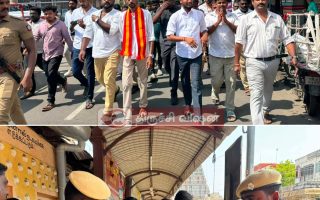 ஸ்ரீரங்கம் மக்களுக்கு நன்றி தெரிவித்தார் அமைச்சர் ரமேஷ்