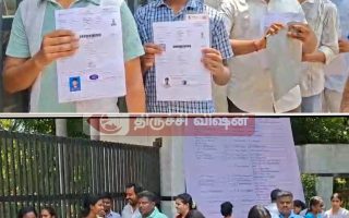 திருச்சியில் 12 மையங்களில் 6688 பேர் நீட் தேர்வு எழுதுகின்றனர்