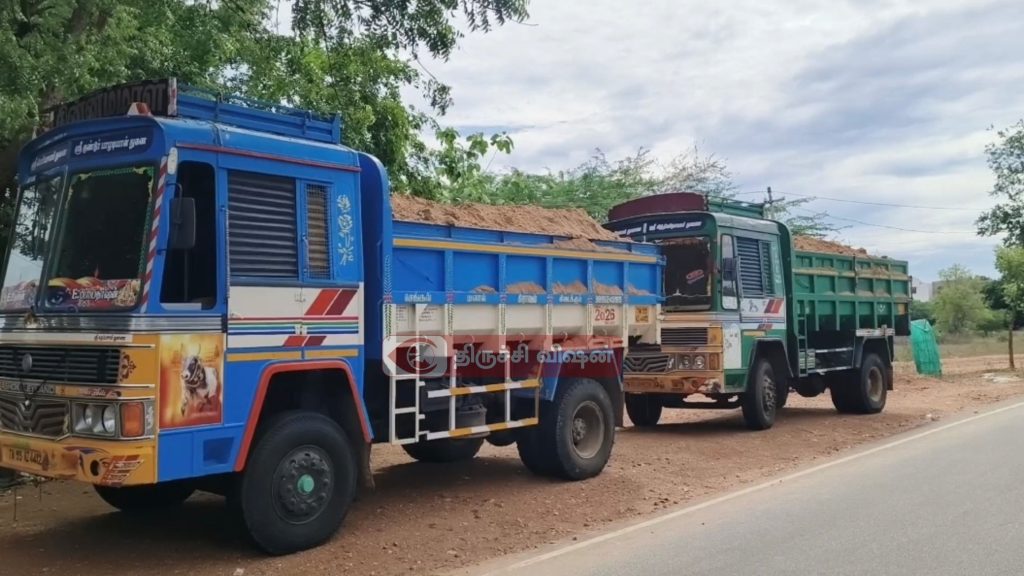 வளநாடு அருகே சட்டவிரோத மணல் அள்ளல்
