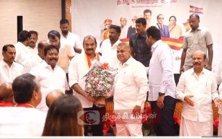 த.வெ.கவில் இணைந்தார் அதிமுக முன்னாள் செயலாளர் செந்தில்நாதன்