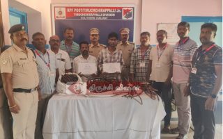 திருச்சியில் ரூ.50,000 ஏசி காப்பர் திருட்டு 2 பேர் கைது