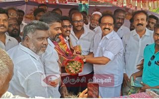 திருச்சியில் முதல்வர் ஜோசப் விஜய் பிறந்தநாள் நிகழ்சி – சட்டபேரவை குறித்து ரவிசங்கர் கருத்து
