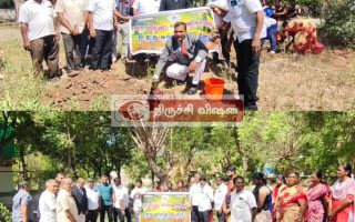 உலக சுற்றுச்சூழல் தினம்:  துறையூர் நீதிமன்ற வளாகத்தில் மரக்கன்றுகள் நடும் விழா!!