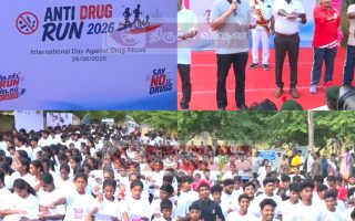 “ஸ்டார்ட் Run – ஸ்டாப் Drugs” – போதைக்கு எதிரான விழிப்புணர்வு மாரத்தான் ஓட்டம்