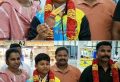 தேசிய கராத்தேயில் வெண்கலம் வென்ற திருச்சி மாணவன் ஜெரினுக்கு உற்சாக வரவேற்பு