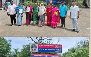 கஞ்சா கும்பலுக்கு துணை போகும் பாலக்கரை போலீஸ் மீது மனு