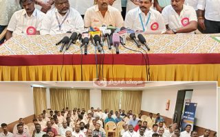 எர்த் மூவர்ஸ் கோரிக்கை கூட்டம் – வாடகை, வரி உயர்வுக்கு எதிர்பு