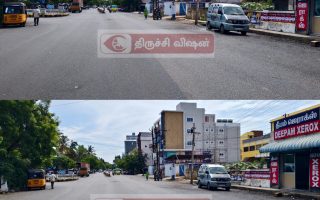 பாதி புதிய சாலை பாதி பழைய சாலை:பாதிக்கும் வாகன ஓட்டிகள் – யார் காரணம் நடவடிக்கை எடுக்கப்படுமா?