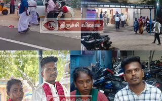 காதல் திருமணம் செய்த இளம்பெண் கடத்தல்;துரத்திப் பிடித்து மீட்ட காவல்துறை!