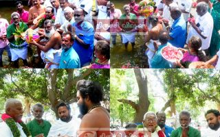விவசாயம் செழிக்க முக்கொம்பில் சிறப்பு காவிரி வேள்வி யாகம்!